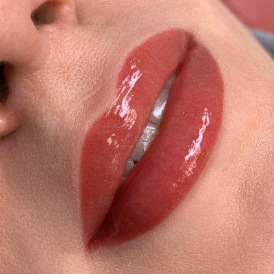 Соленая карамель  — Пигмент для перманентного макияжа губ — Брови PMU